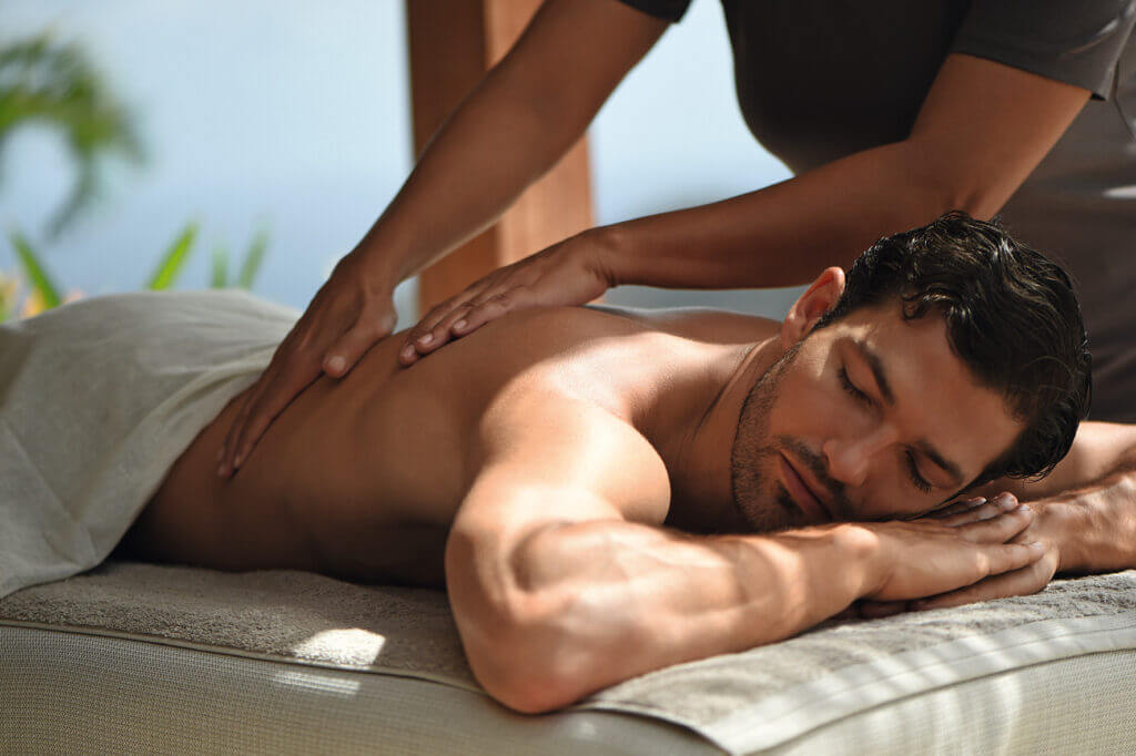 Mann Massage Karibik